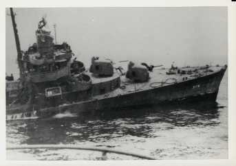 USS William D. Porter Sinks, June 10, 1945.